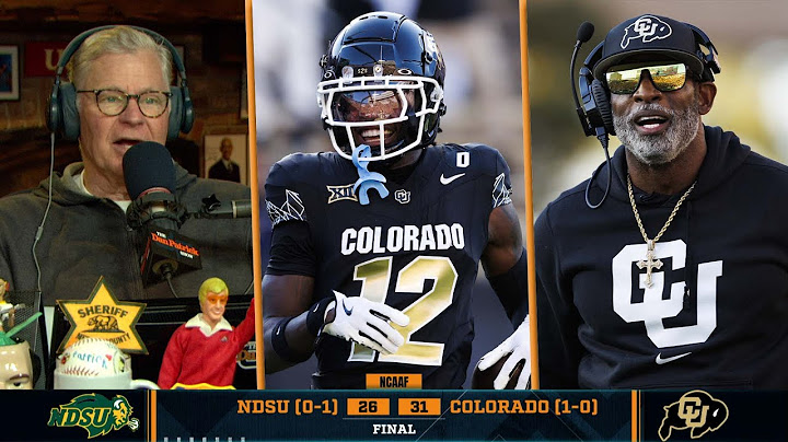 Dan Patrick Recaps Colorado's 31-26 Win Over North Dakota State | 8/30/24