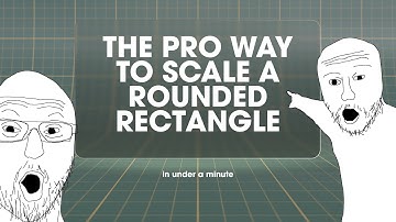 After Effects | The pro way to scale a rounded rectangle in under a minute