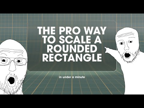 After Effects | The pro way to scale a rounded rectangle in under a minute