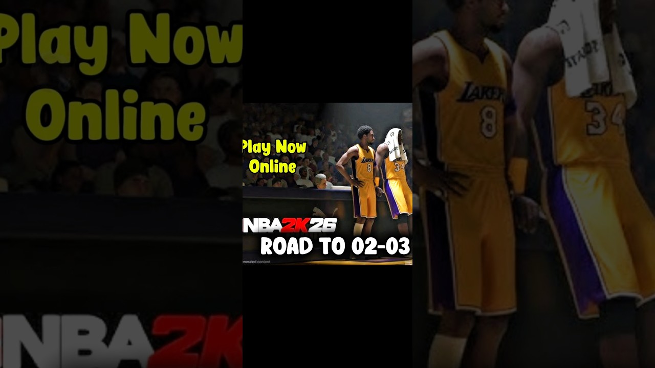 #NBA2k26 Grind for 02-03 Lakers in Play Now Online. #nba #LiveStreaming #NintendoSwitch2