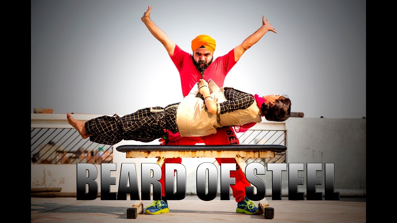 Indian Man With A Beard Of Steel