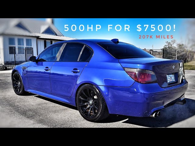 I Bought an Ultra-High Mile BMW E60 M5 off  in 2024! - Here's what I  got 