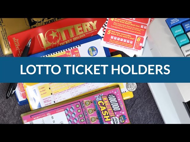 Lotto Ticket Holder 