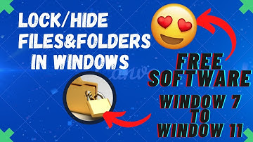 Best Folder Lock To Hide And Protect Your Secret Folders And Files | free Software | TechnicalDanish