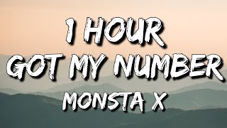 Monsta X - Got My Number (Lyrics) 🎵1 Hour