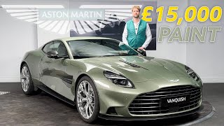 Athlete Statistics SPEC RUNDOWN - 2026 Aston Martin Vanquish Finished in California Sage - A Walk Around With Stuart