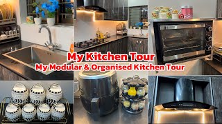 My Kitchen Tour My Modular And Organised Kitchen Tour Uzma Ramiz Vlogs
