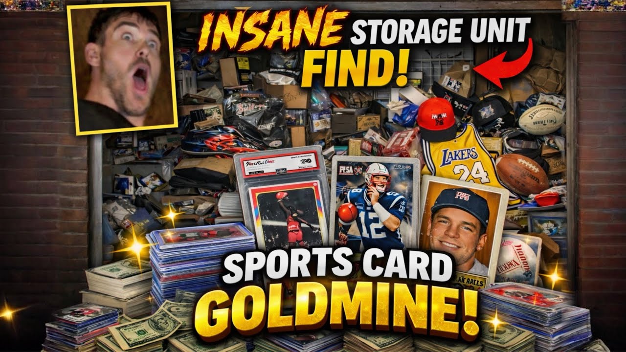 This Storage Unit Was PACKED With Sports Cards 💥
