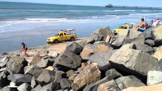 Oceanside Lifeguard is Rescued