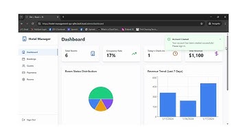 Hotel Management System Demo 2025 | All-in-One Dashboard for Hotels