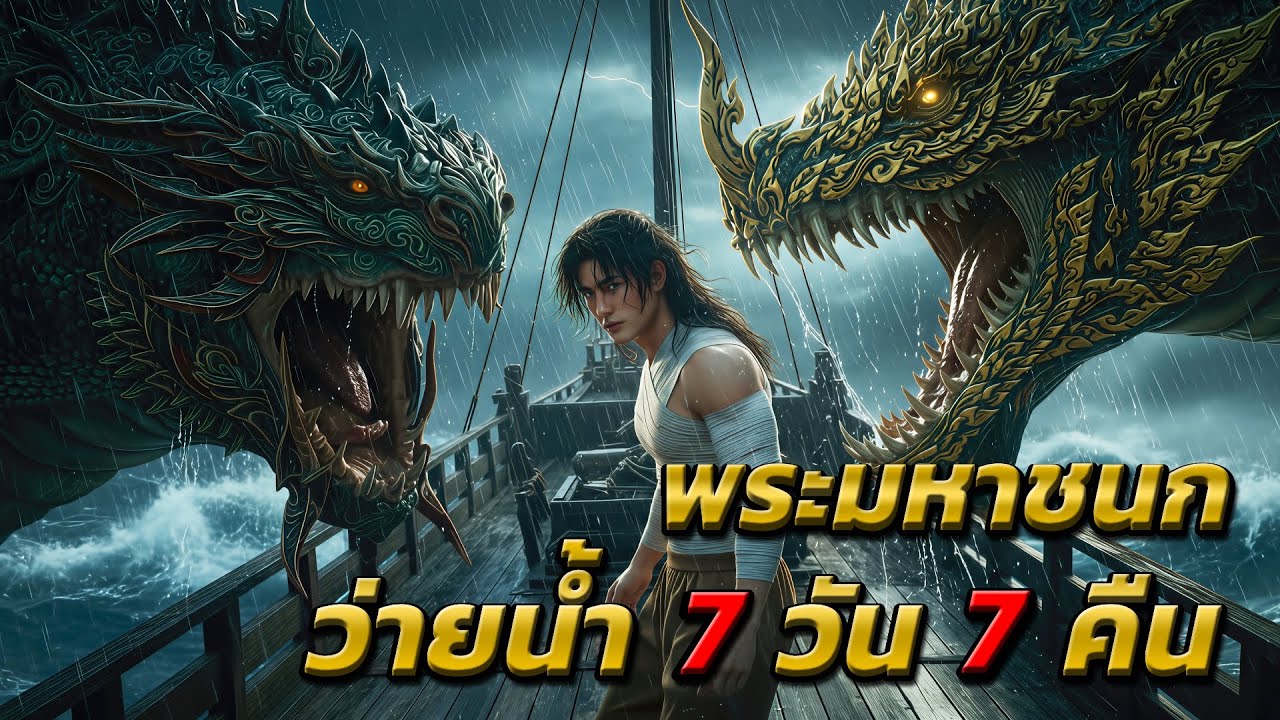 700 ชีวิตบนเรือสำเภาท่ามกลางมรสุมและอสูรกาย มีเพียง 1 คนที่รอด! | พระมหาชนก