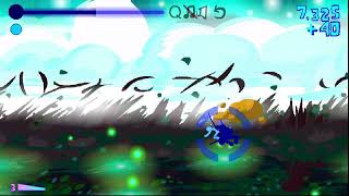 Slush Invaders Game Hitless Bluish Fighters