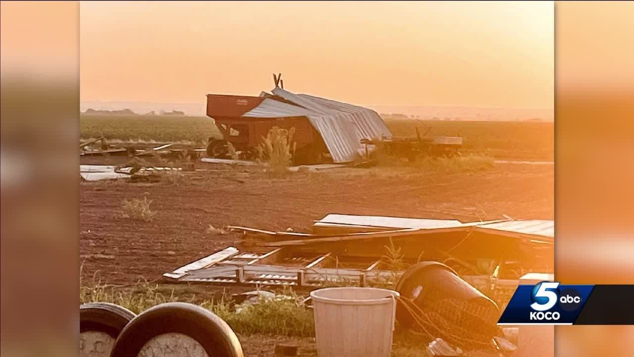 Severe storms cause damage in southwest Oklahoma