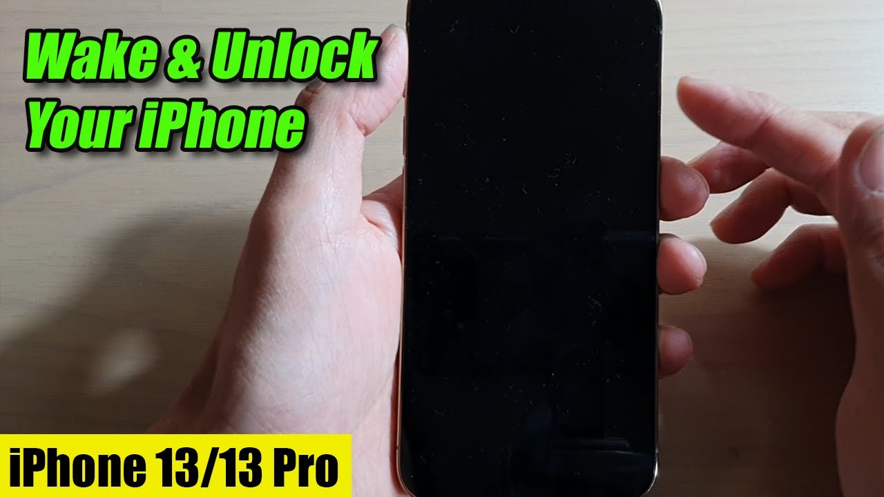 iPhone 13 Series How to Wake & Unlock Your iPhone YouTube