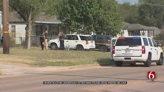Man Found Dead In Car In Front Of Tulsa House