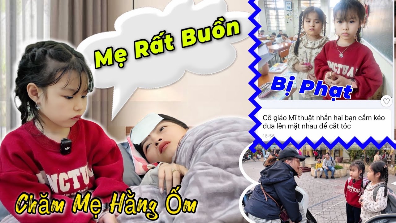 24H Chăm Mẹ Hằng Ốm Bất Ổn Của Em Nhi Và Nhím