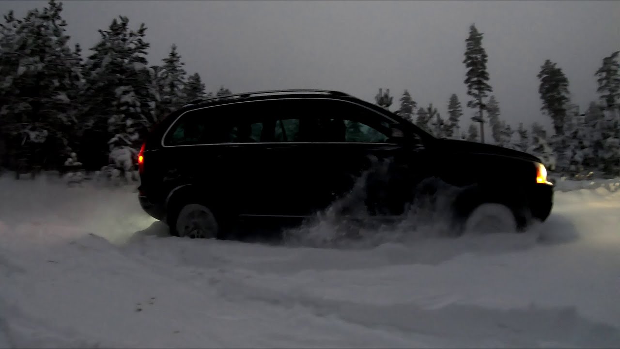 🌎 Volvo XC90 AWD 4x4 SNOW WINTER YouTube