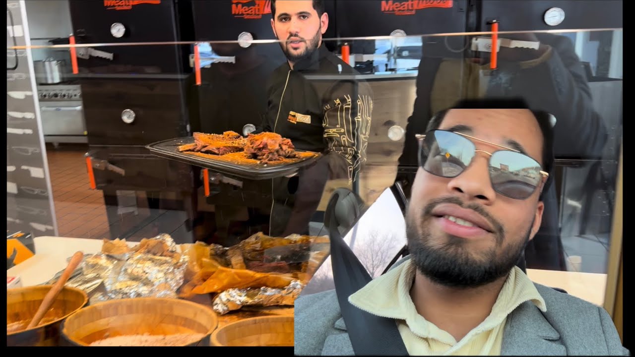 Meat Moot Chicago | Food Vlog | Best things to eat in Chicago | Beef brisket & lamb shank and steak.