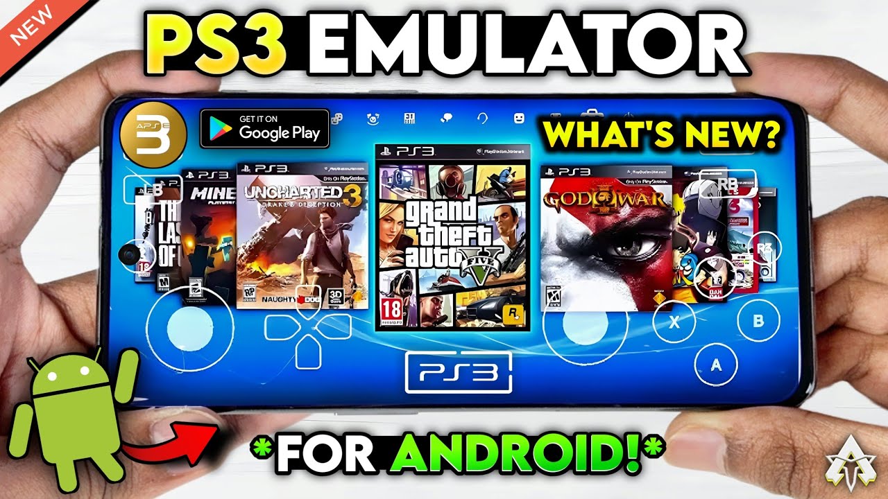 *NEW* PS3 Emulator For Android Update! APS3E v133 Full Setup | Play PS3 ...