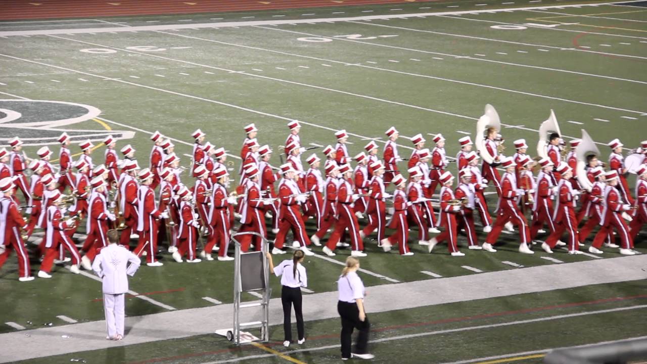 North Hills HS: Marching off the field