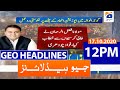 Geo Headlines 12 PM | 17th October 2020