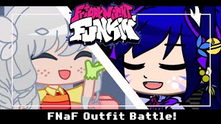 Fnaf Outfit Battle  Gacha Life  Fnaf  Fnf I starflarefnafbattle