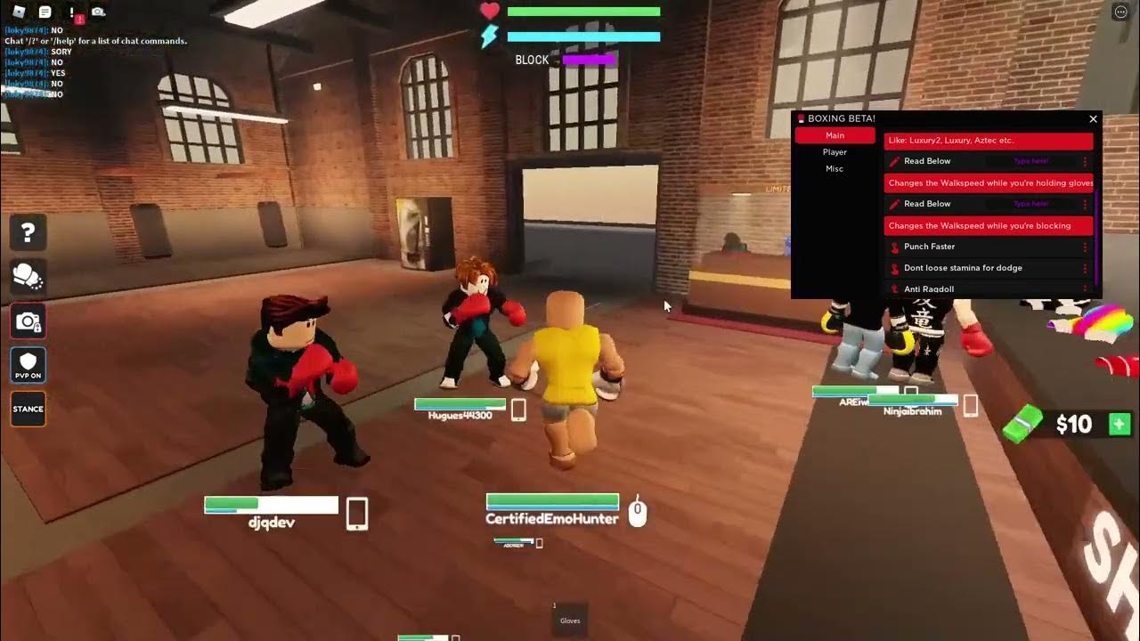 Boxing beta script youtube