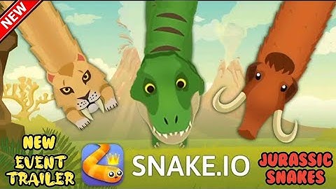 Snake.Io 🐍 Jurassic Snakes Event Trailer! Upcoming Event Trailer!