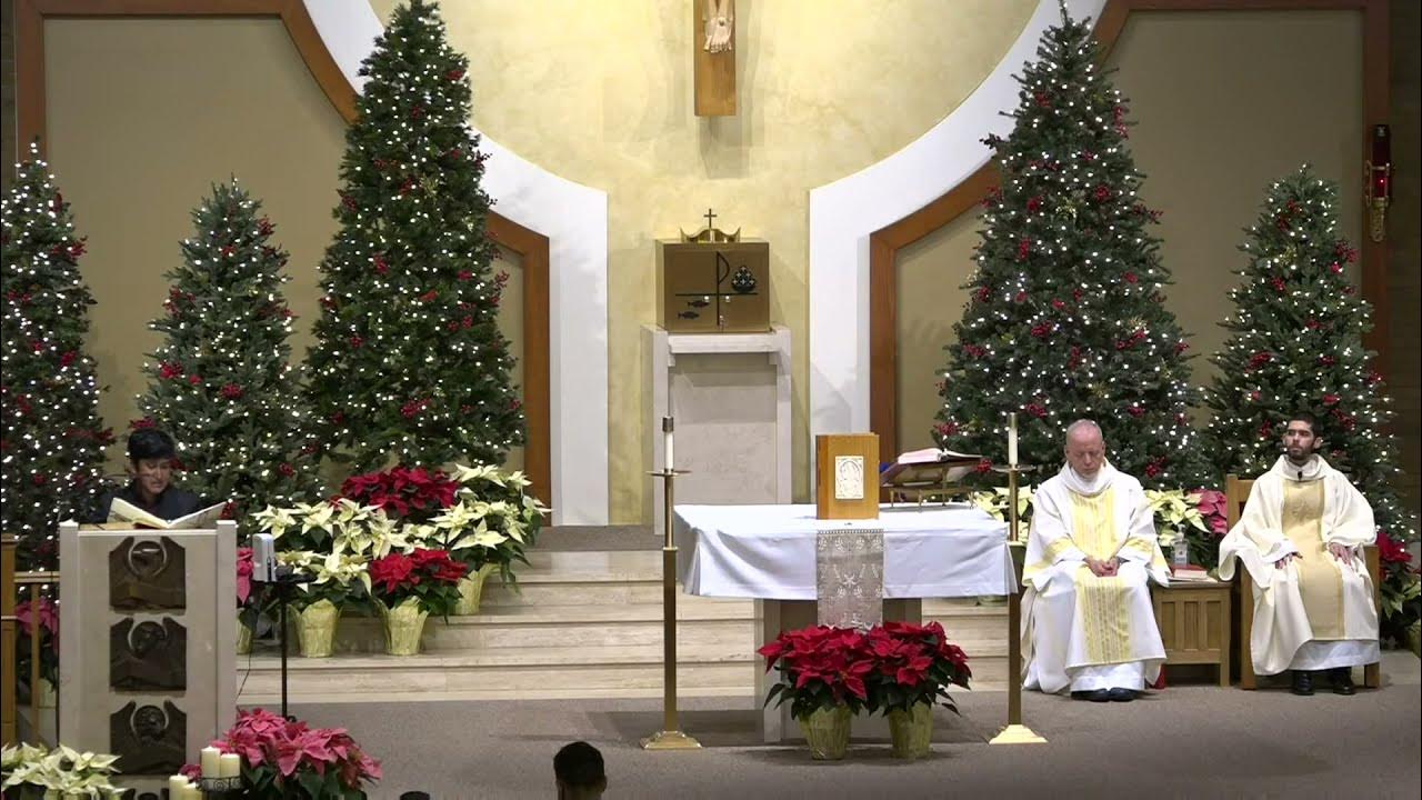 Christmas Eve Vigil Mass from Christ the King Parish YouTube