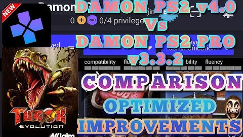 Damon PS2 v4.0 vs Damon PS2 pro v3.3.2 comparison| (Turok: Evolution)| NOSTALGIC