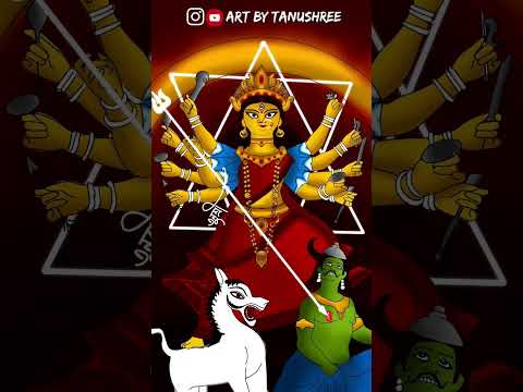 #durga #mahalaya #drawing