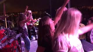 Hairbanger Harem on stage in Channahon, IL!