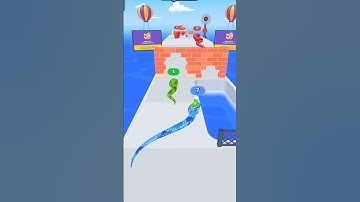 Snake run race 3dlevel075#shortfeed#shorts#gamingsohail#gaming#maxlevel#gameplay