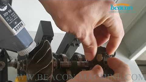 yyq-10 ryq-10 rotor turbo balancing machine dynamic belt driven hard bearing balancer