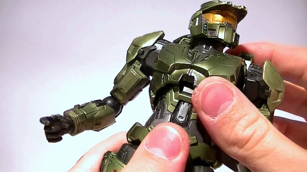Play Arts Kai Halo: Combat Evolved MASTER CHIEF Video Review - YouTube