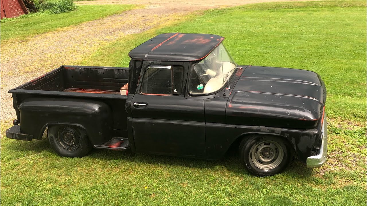 ls swapped 63 c10 wood bed part 2 YouTube