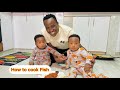 Twins Cooking Dinner With Daddy-See What Happened🥰