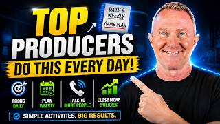 The exact weekly gameplan of a six figure Final expense agent