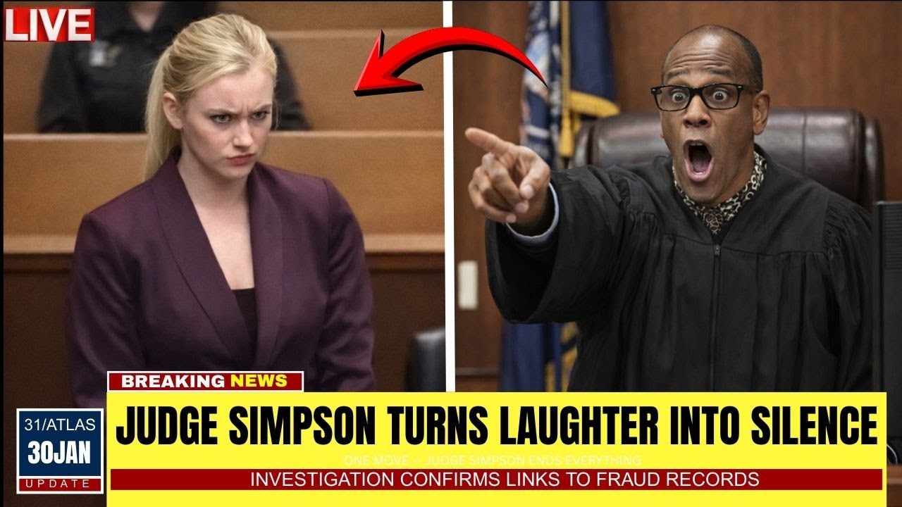 JUDGE SIMPSON DESTROYS Laughing Defendant — Courtroom Turns Dead Silent