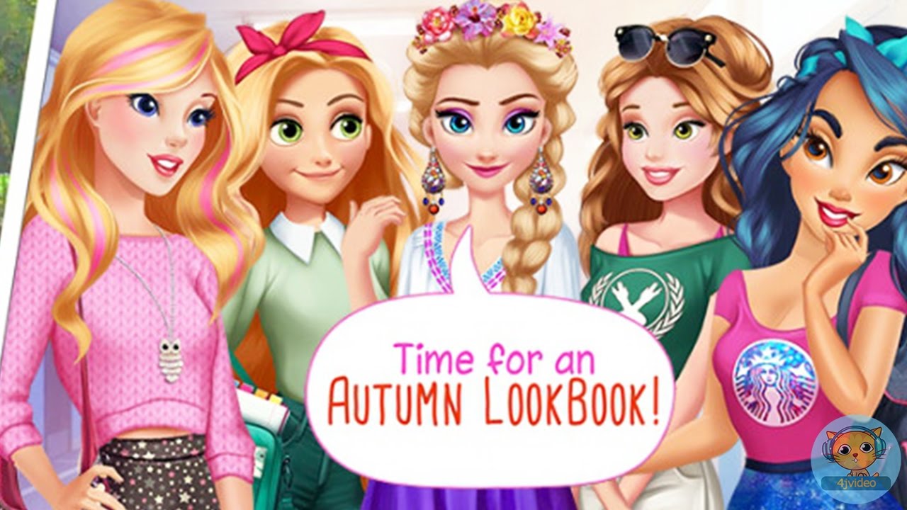Elsa's Autumn Lookbook - Movie Frozen Disney princess videos for girls ...
