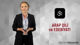 Arap Di̇li̇ Ve Edebi̇yati Meslek Terci̇hleri̇