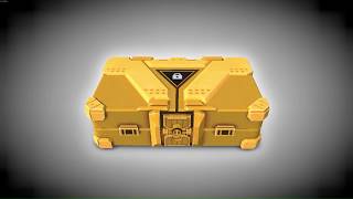 Ballistic Overkill Opening Golden Lockbox - Guess what is it