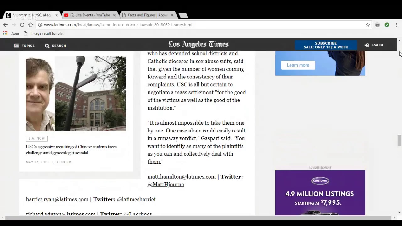 USC's Pride And Prestige Is What Allowed The Sex Scandal To Continue