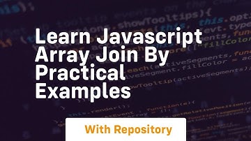learn javascript array join by practical examples