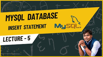 SQL lecture - 5 | Insert Query | NMD PVT LTD