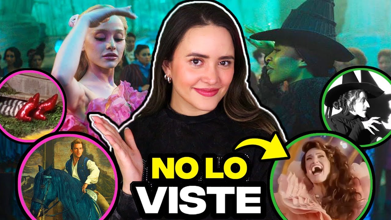 Wicked 30 curiosidades que NO NOTASTE 💚🤔 Zapatillas Rojas Dorothy, El Reloj del Dragón del Tiempo