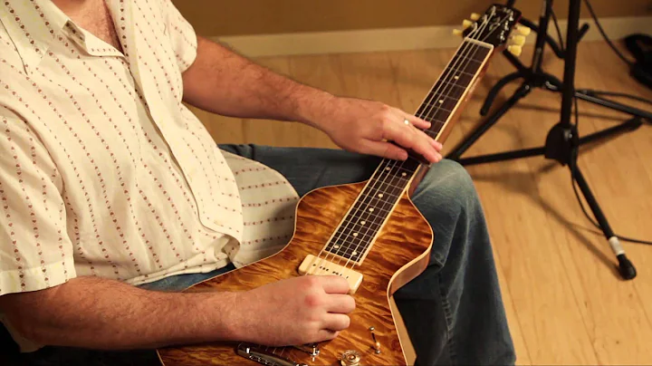 Lap steel guitar played on a Grammatico Amps LaGrange amplifier by Jason Lynn