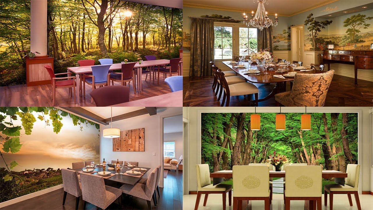 Modern Kitchen & Dining Wallpaper Murals ideas in 2022 Dining Room