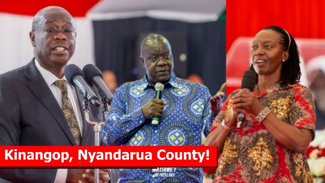 ⁣LIVE: Gachagua, Matiangi and other united opposition leaders in Nyandarua for a church service!