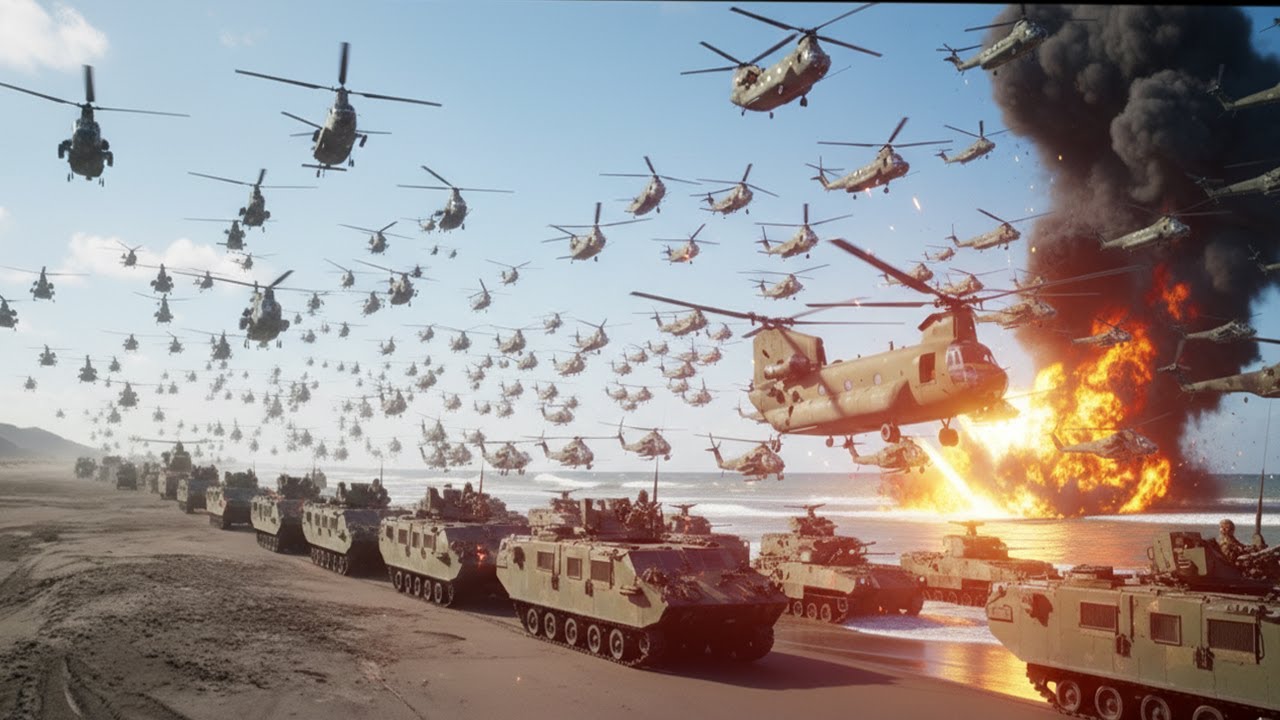 Venezuela Shocked! US Military Launches Huge Amphibious Patrol Across Caribbean Sea Maduro on Alert!